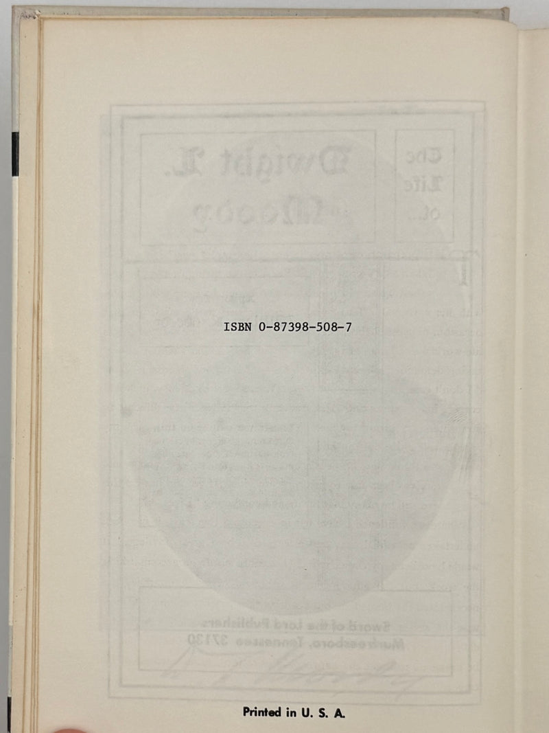The Life of D. L. Moody – By His Son (Authorized Biography, Reprint Edition)