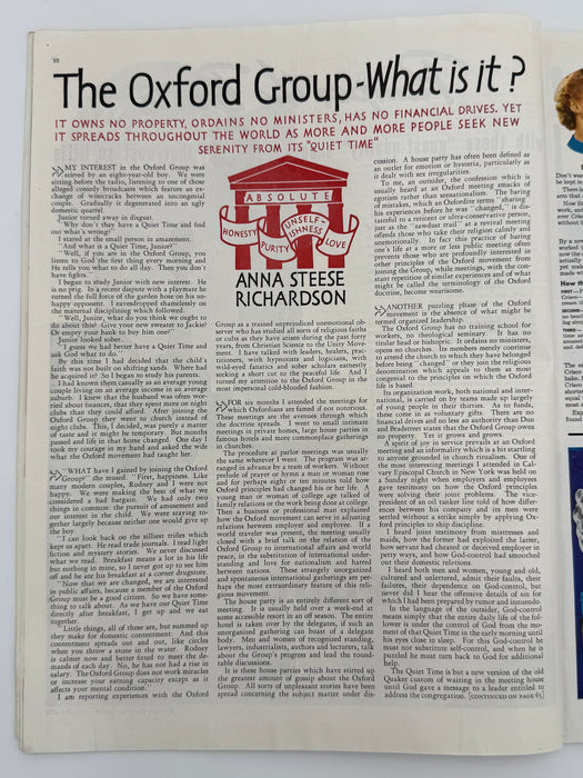 Woman’s Home Companion from September 1938 - The Oxford Group