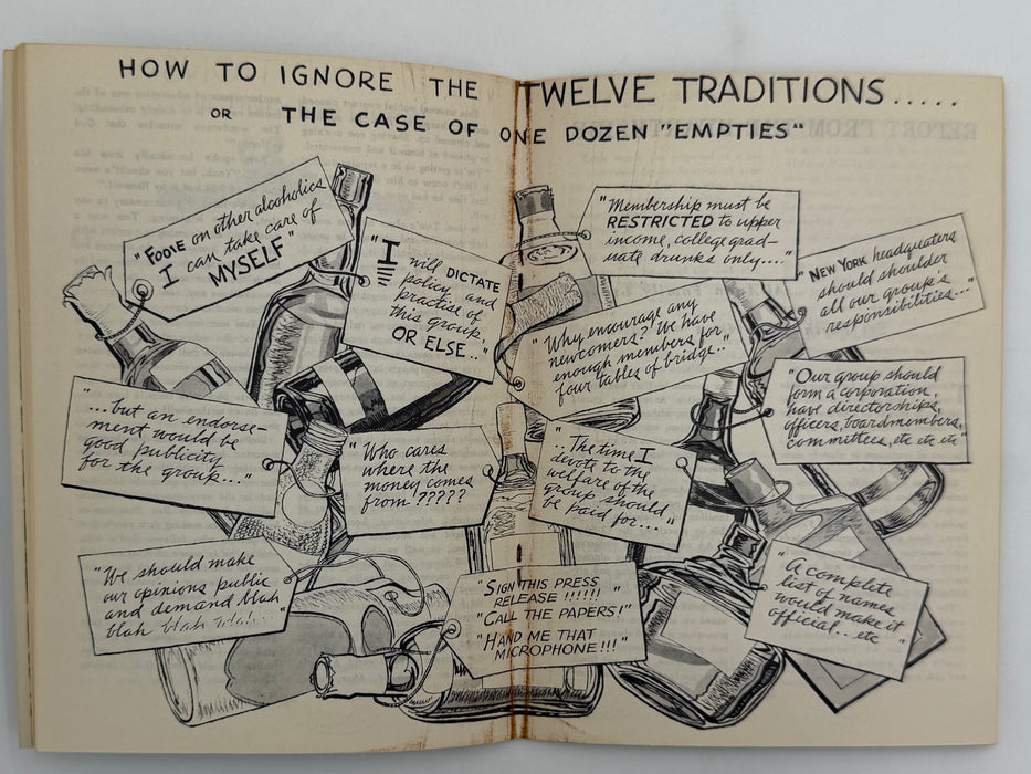 AA Grapevine from November 1952 - Tradition Seven