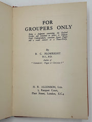 For Groupers Only by B.C. Plowright - 1932 West Coast Collection