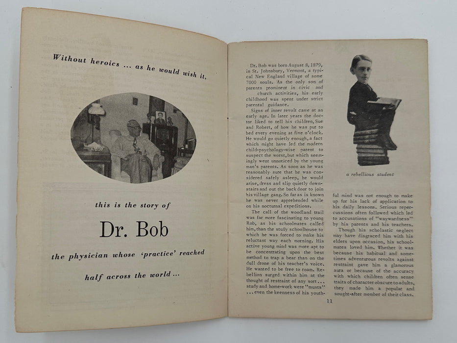 AA Grapevine from January 1951 - Tribute to Dr. Bob