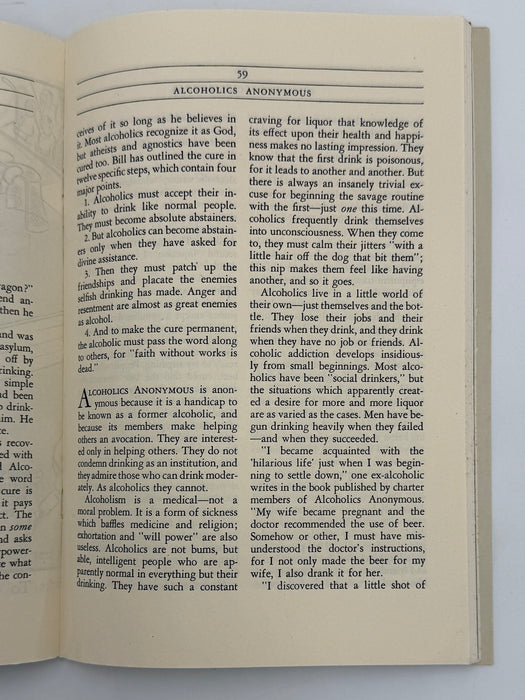 Scribner’s Commentator January 1941 - Featuring “Alcoholics Anonymous” by Theodore English