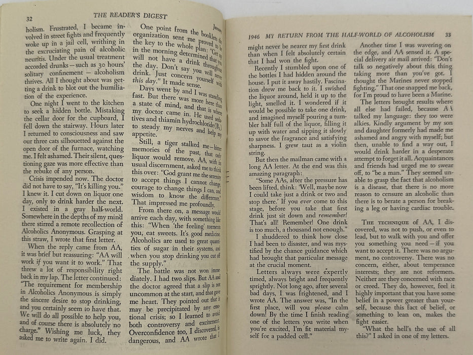 Reader’s Digest - My Return From the Half-World of Alcoholism from January 1946