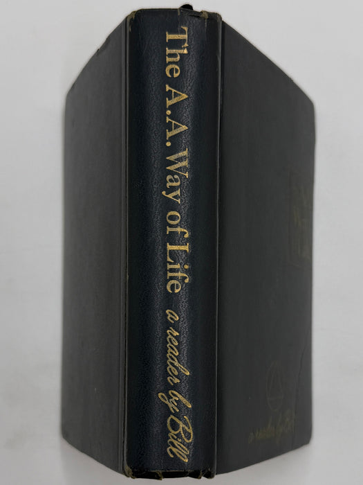 Signed by Bill W. - The AA Way of Life - Second Printing 1967 - ODJ
