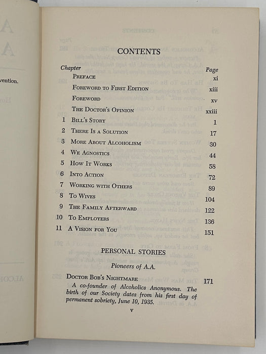 Alcoholics Anonymous Second Edition 2nd Printing - ODJ West Coast Collection