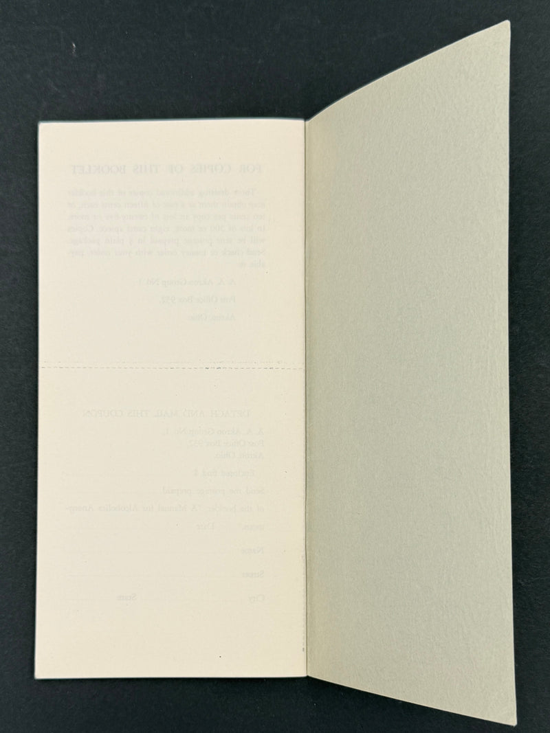 A Manual for Alcoholics Anonymous | Third Edition — Akron Group No. 1 “King School Group”