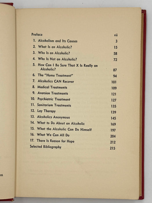 Primer On Alcoholism by Marty Mann - First Edition First Printing from 1950 - ODJ