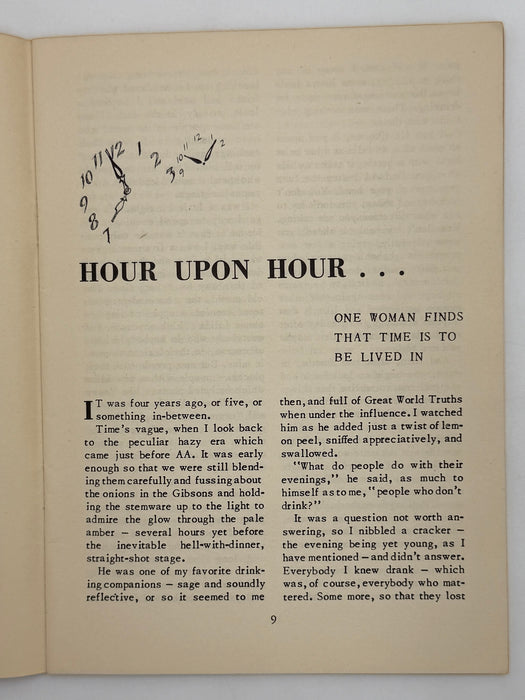 AA Grapevine - Tradition One by Bill - April 1952