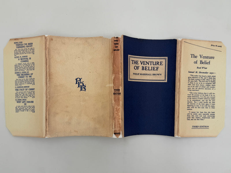 The Venture of Belief by Philip Marshall Brown