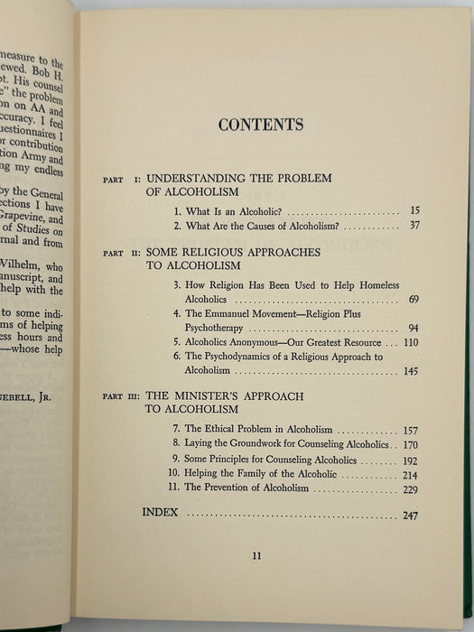 Understanding and Counseling the Alcoholic — Through Religion and Psychology by Howard J. Clinebell, Jr.