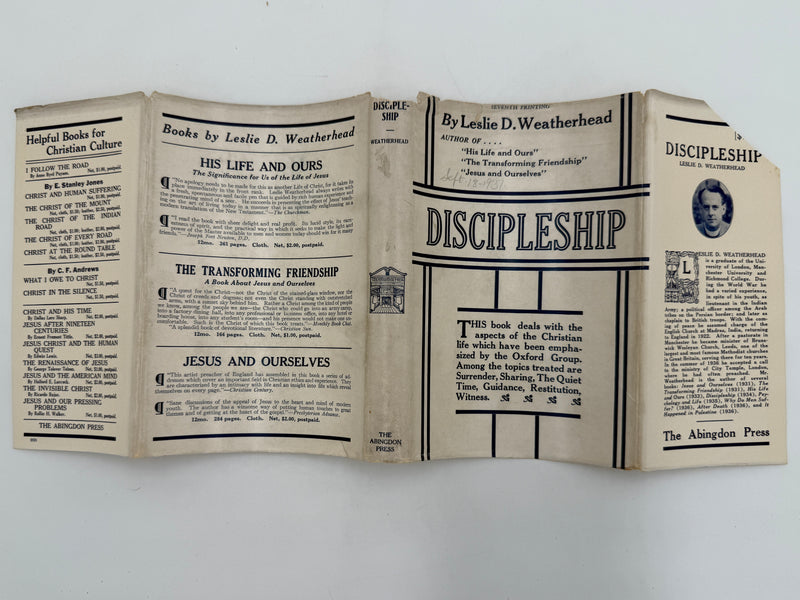 Discipleship by Leslie D. Weatherhead - 7th Printing
