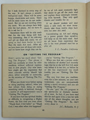 AA Grapevine - September 1953 - Surrender vs Compliance by Harry Tiebout Recovery Collectibles