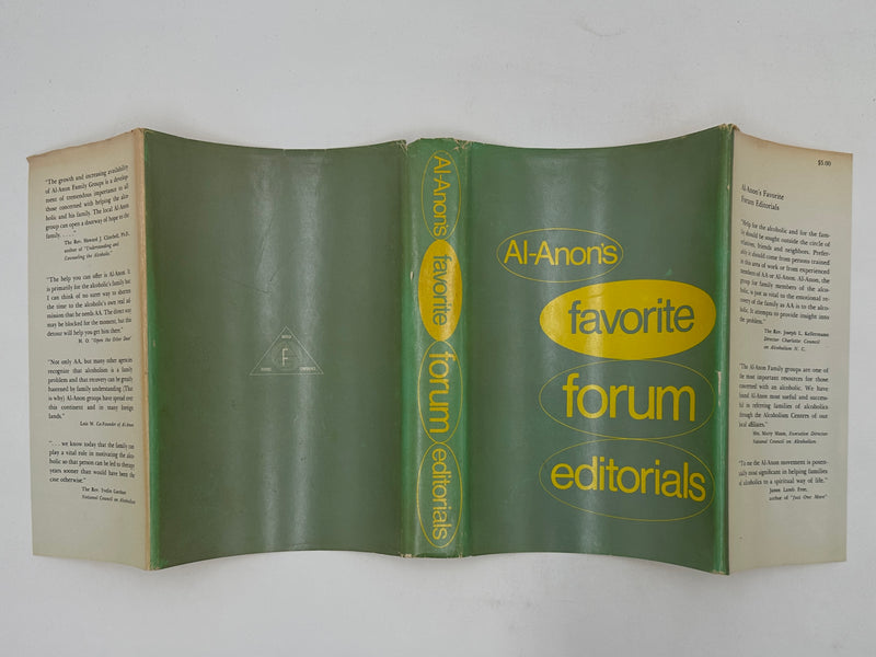 Al-Anon’s Favorite Forum Editorials - First Edition from 1970 - ODJ Recovery Collectibles