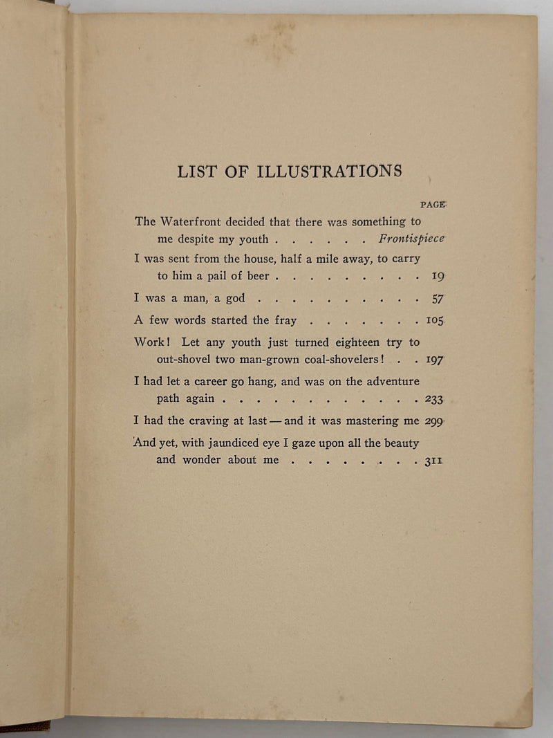 John Barleycorn by Jack London - First Printing from 1913 with ODJ