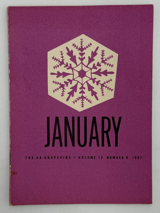 AA Grapevine January 1957 - Happy New Year