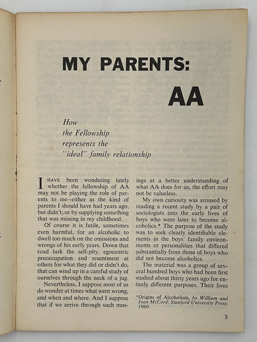 AA Grapevine from May 1961 - The 12 Steps Revisited