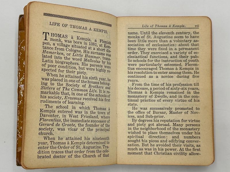 Signed by Sister Ignatia - The Following of Christ Recovery Collectibles