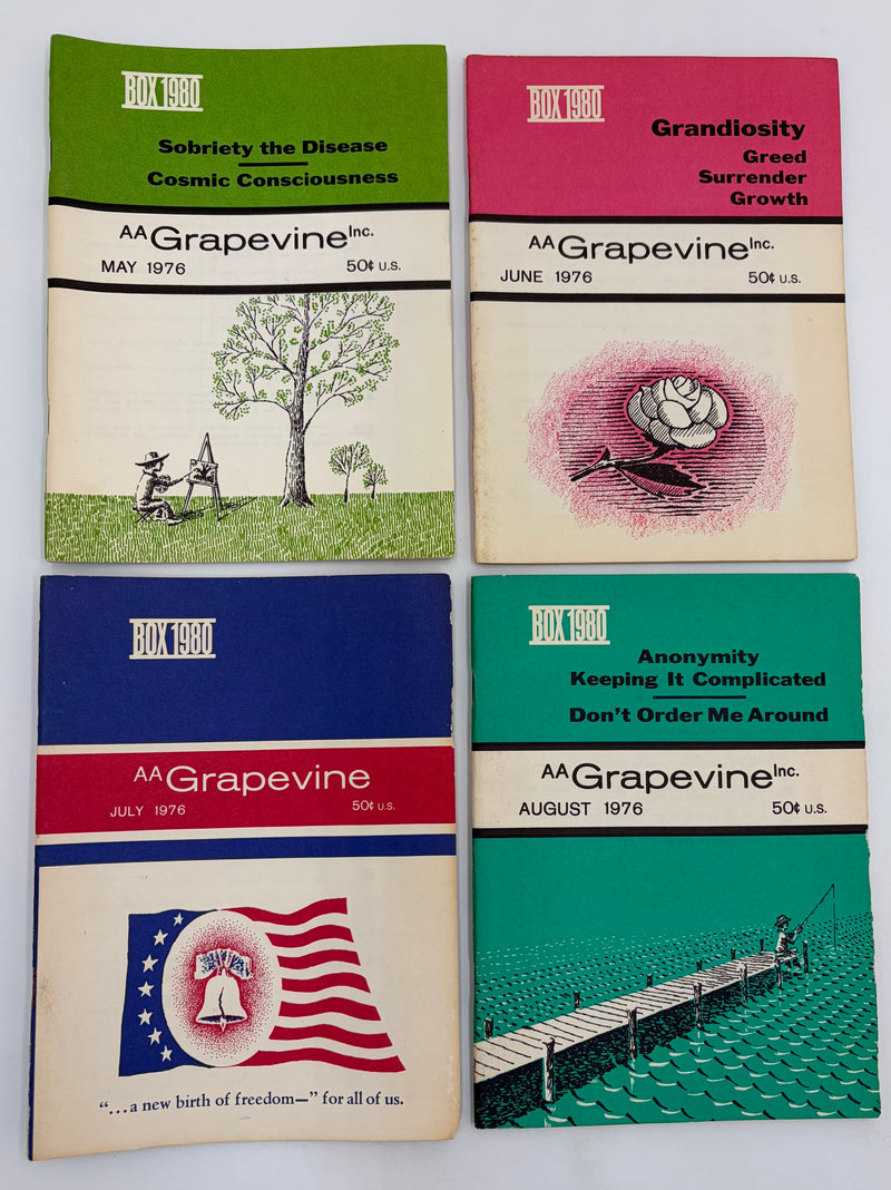 AA Grapevine Complete Set 1976