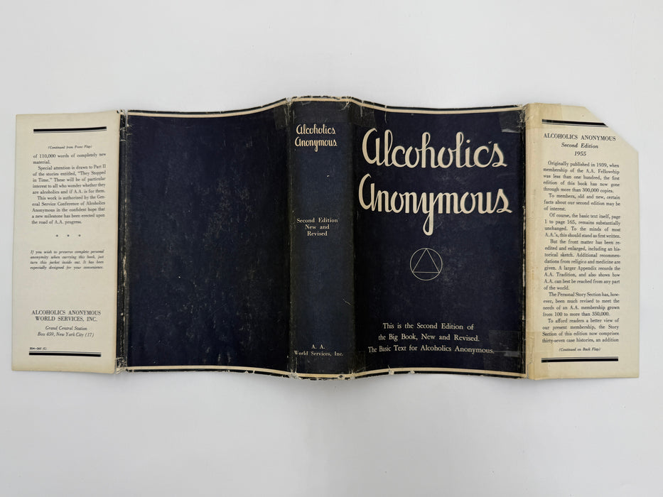 Signed by AA Co-Founder Bill Wilson — 1965 Big Book (Second Edition, 7th Printing) w/ Original Dust Jacket