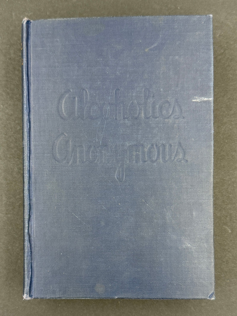 Alcoholics Anonymous Big Book — First Edition, Sixteenth Printing — August 1954 — Original Dust Jacket