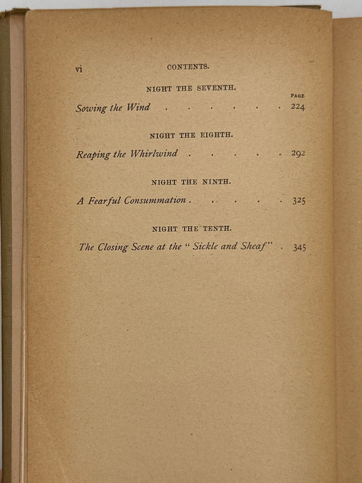 Ten Nights in a Bar-Room, and What I Saw There by T. S. Arthur