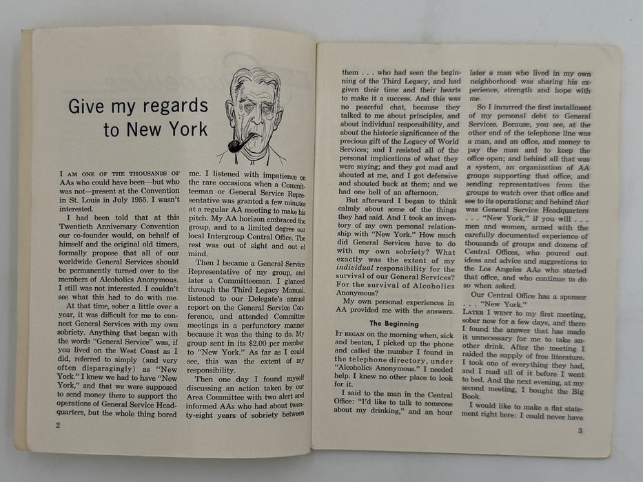 AA Grapevine from May 1958