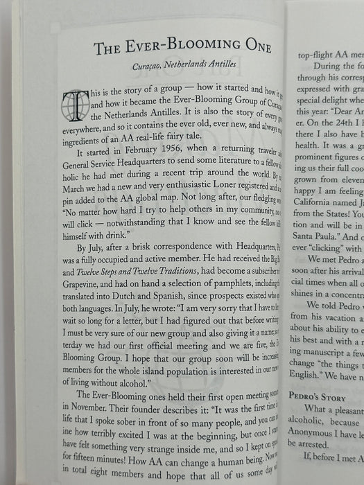 AA Around the World: Adventures in Recovery - First Printing from 2000