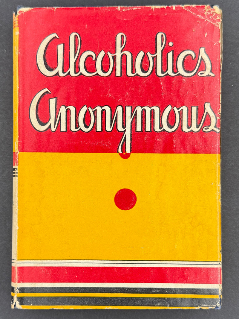 Alcoholics Anonymous Big Book — First Edition, Fifteenth Printing — January 1954 — Original Dust Jacket