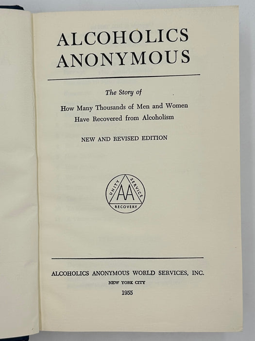 Alcoholics Anonymous Second Edition 16th Printing from 1974 - ODJ