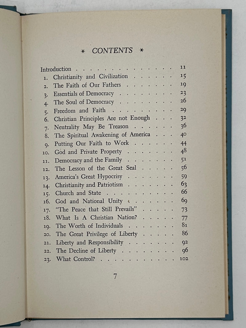 Freedom and Faith by Samuel M. Shoemaker from 1949 - ODJ West Coast Collection