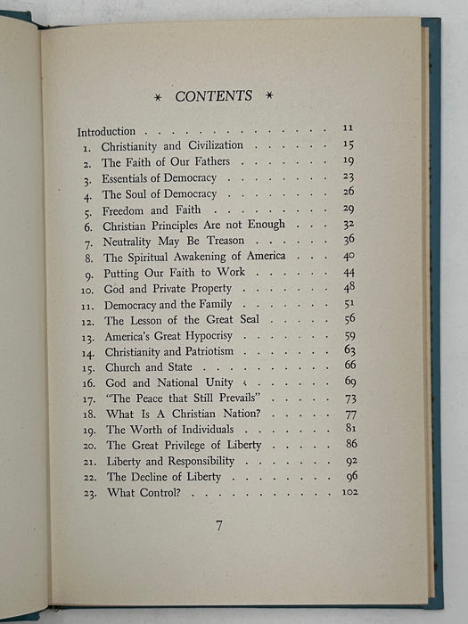 Freedom and Faith by Samuel M. Shoemaker from 1949 - ODJ West Coast Collection