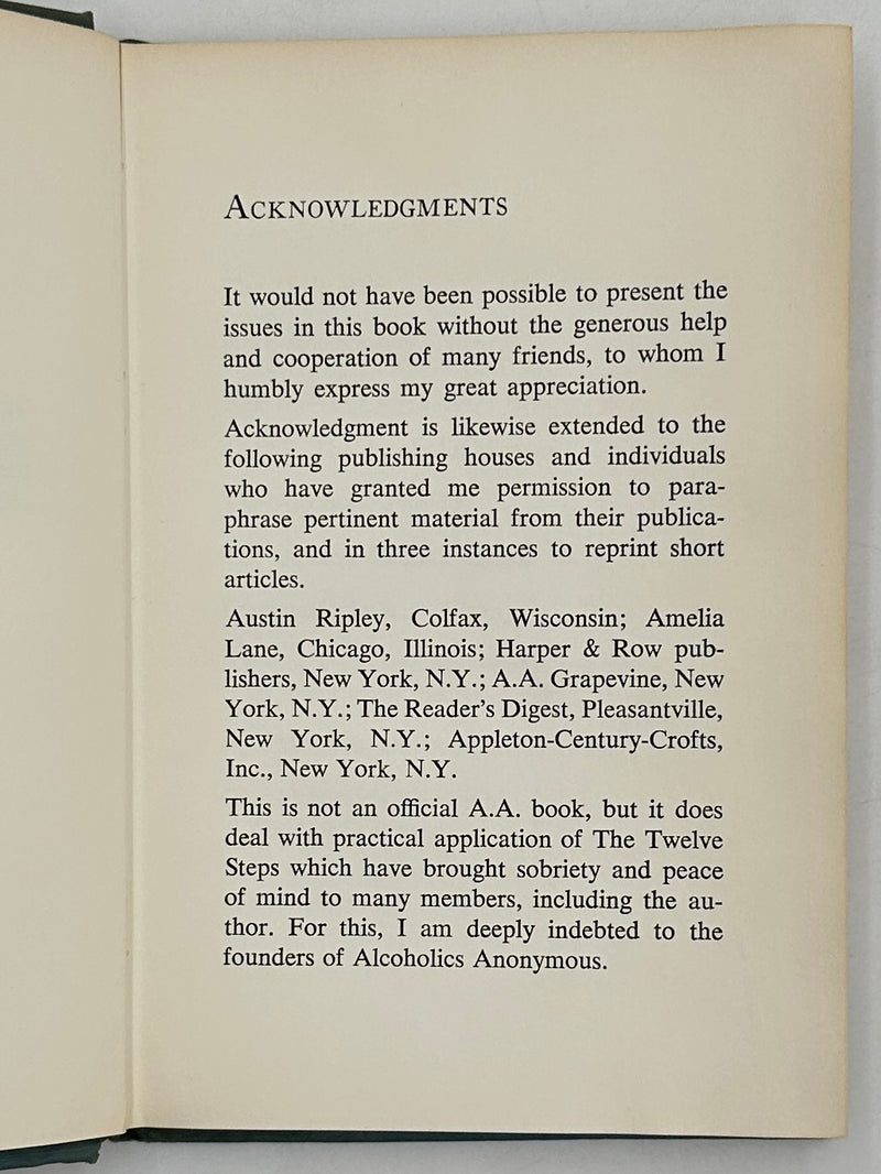Our Devilish Alcoholic Personalities by the Author of the Little Red Book - First Printing from 1970