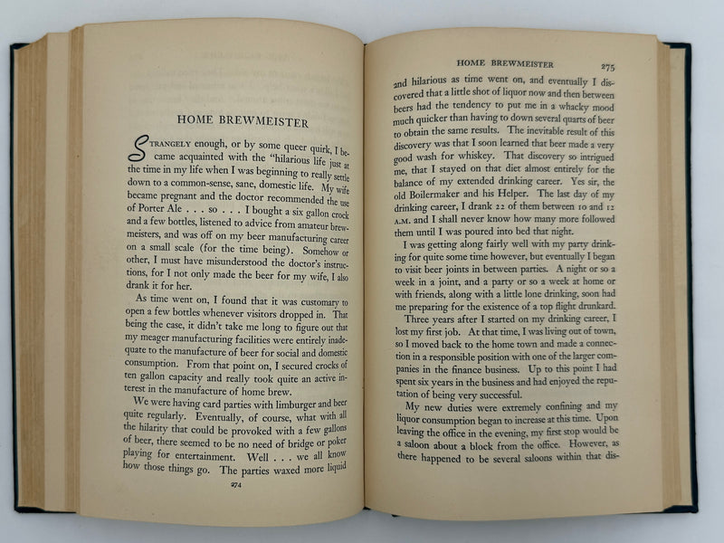 Signed by “Mr. X” (Clarence Snyder) - Alcoholics Anonymous First Edition 12th Printing