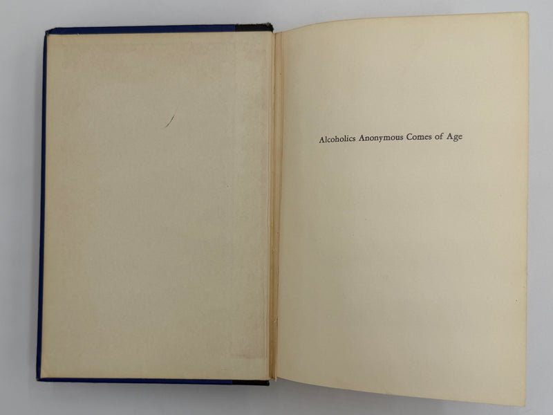 Alcoholics Anonymous Comes Of Age - First Printing from 1957
