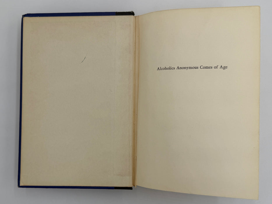 Alcoholics Anonymous Comes Of Age - First Printing from 1957
