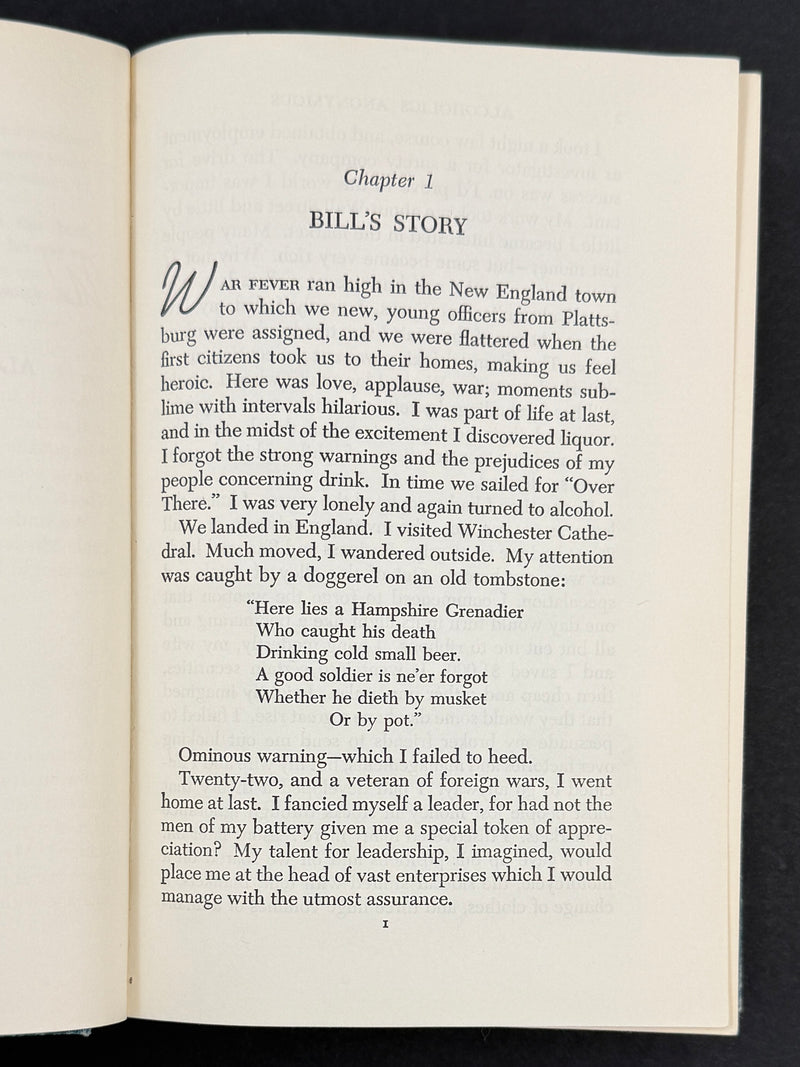 Alcoholics Anonymous — Second Edition, Third Printing (1959) — Reproduction Dust Jacket