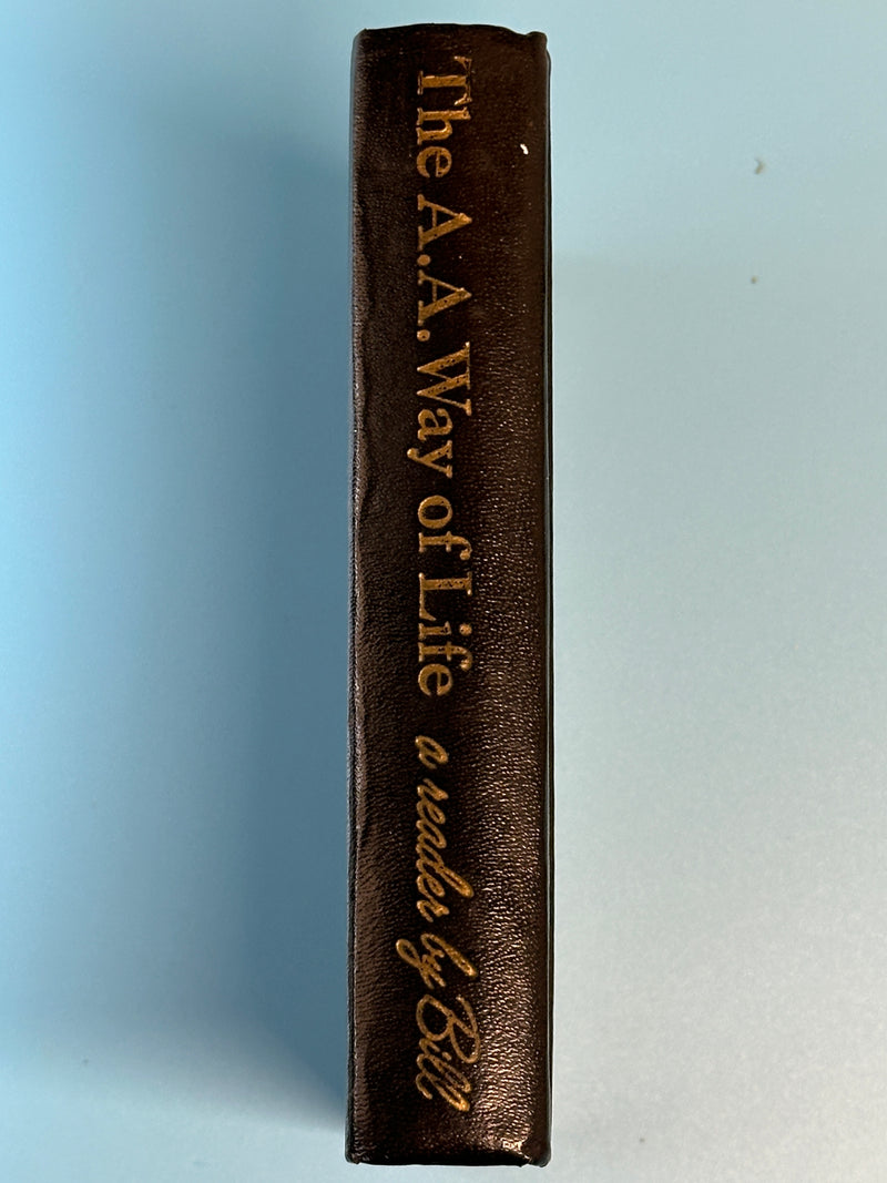 Rare Black Cover - The AA Way of Life: As Bill Sees It - 5th Printing 1974 Recovery Collectibles