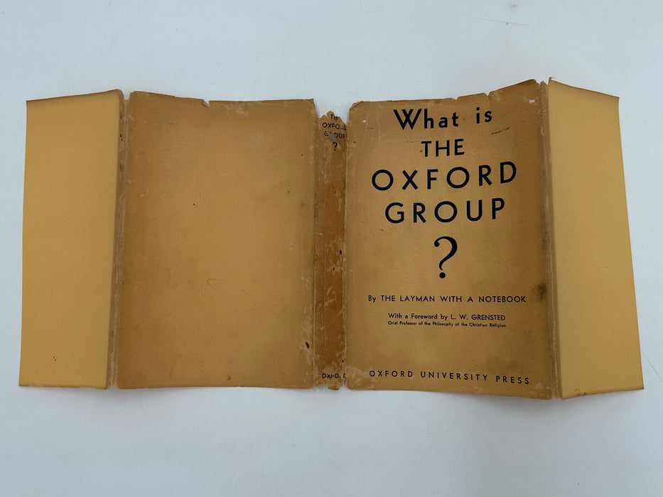 What is The Oxford Group? - Fourth Printing from 1936