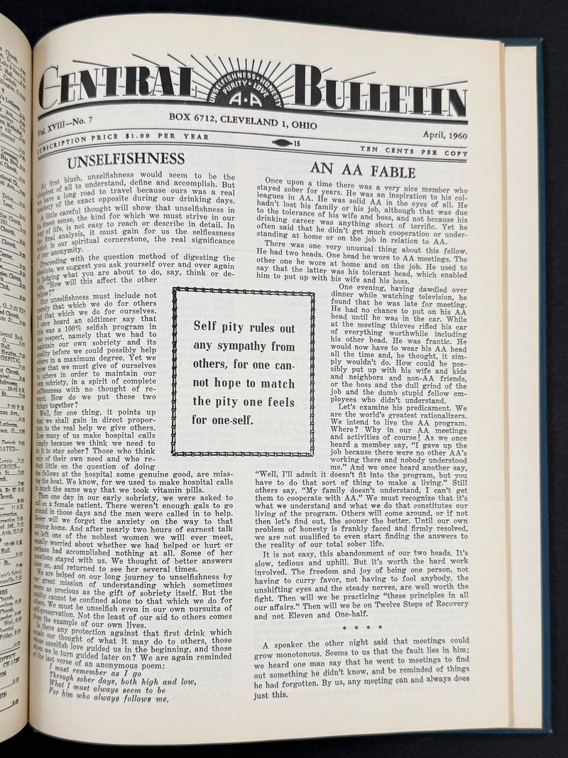 The Cleveland Central Bulletin Collection — Original Bound Volumes, 1942–1962