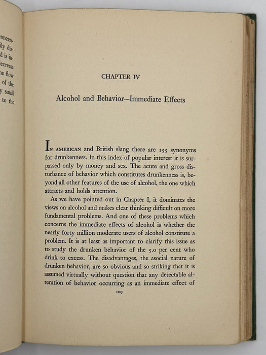 Alcohol Explored by Haggard and Jellinek - First Edition - 1942