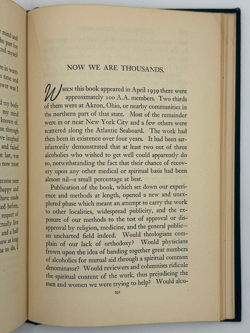 Alcoholics Anonymous First Edition 12th Printing from 1948 - ODJ