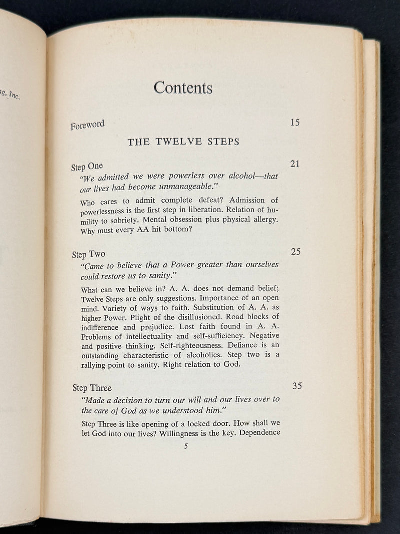 Twelve Steps and Twelve Traditions — First Printing (1953) Harper & Brothers Edition — Original Dust Jacket