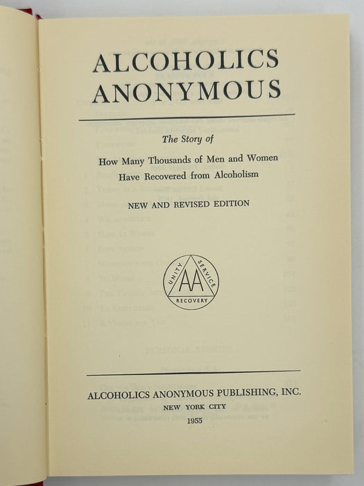 The Little Big Red - Alcoholics Anonymous Double Anniversary Limited Edition