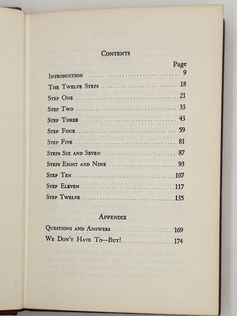 The Little Red Book: An Interpretation Of The Twelve Steps of the Alcoholics Anonymous Program - 1967