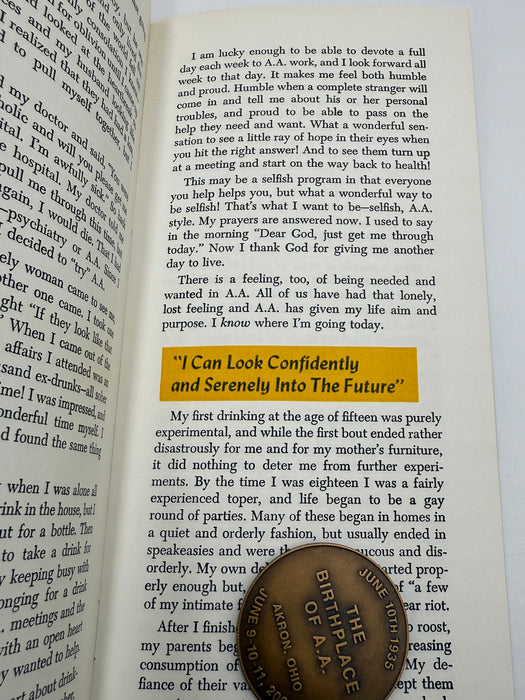 A.A. for the Woman - Third Printing from 1954