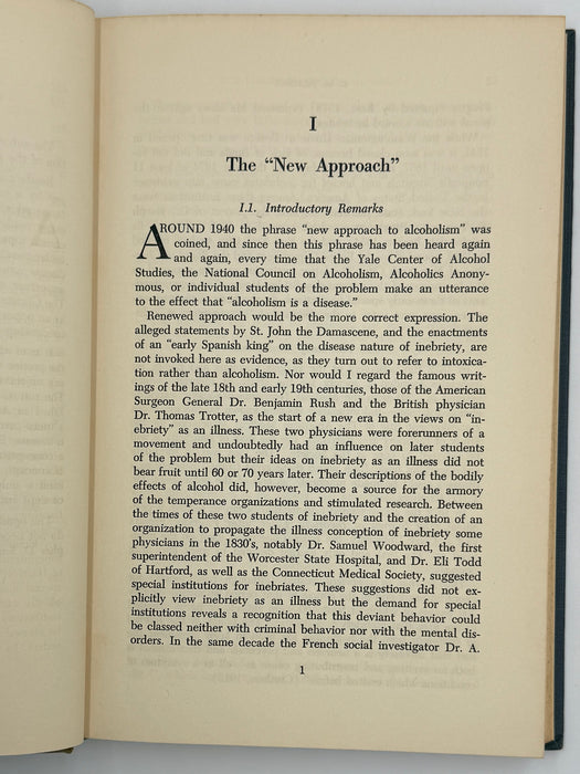 The Disease Concept of Alcoholism by E.M. Jellinek
