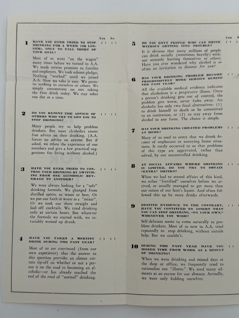 Is AA For You? - 1956