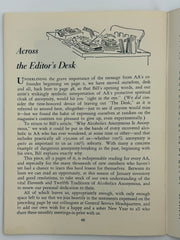 AA Grapevine from January 1955 Recovery Collectibles
