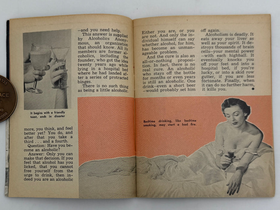 Pulse Magazine from October 1954 - Are You An Alcoholic?