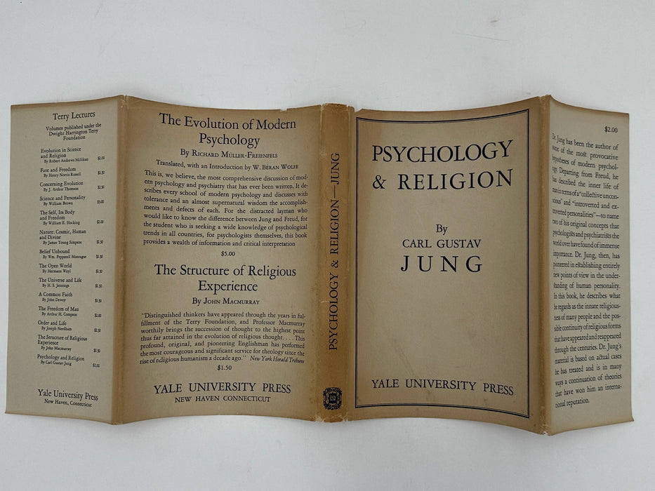 Psychology & Religion by Carl Gustav Jung - 1938